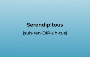 How to Pronounce Serendipitous