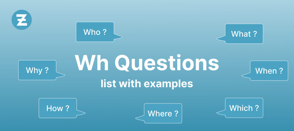 Wh Questions In English  List Of Wh Questions With Examples