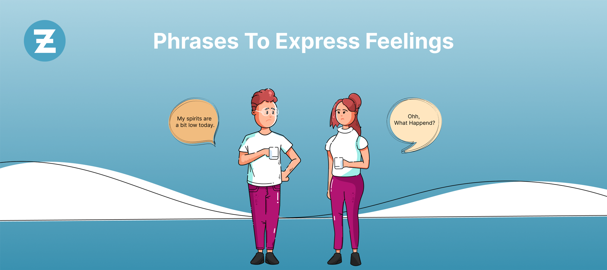 English phrases used to express feelings