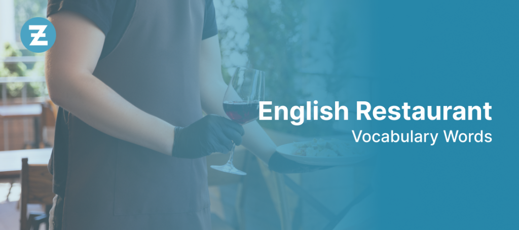 Restaurant Vocabulary Words and Phrases in English